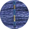 DMC Mouliné Spécial 25 Broderigarn, Ensfarvet, Blå/Lilla nuancer
